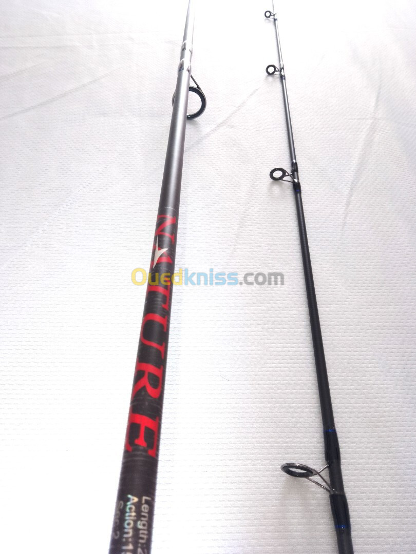 Ensemble spining canne daiwa nature 2m40 avec moulinet sjaojia 4000