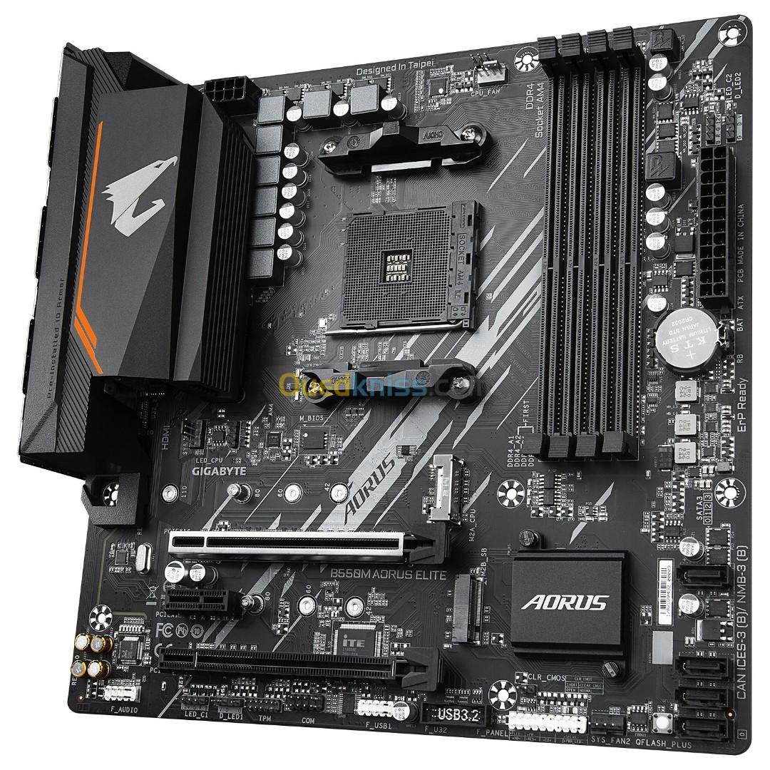 Carte Mère AMD GIGABYTE B550M AORUS ELITE B550M AM4 DDR4