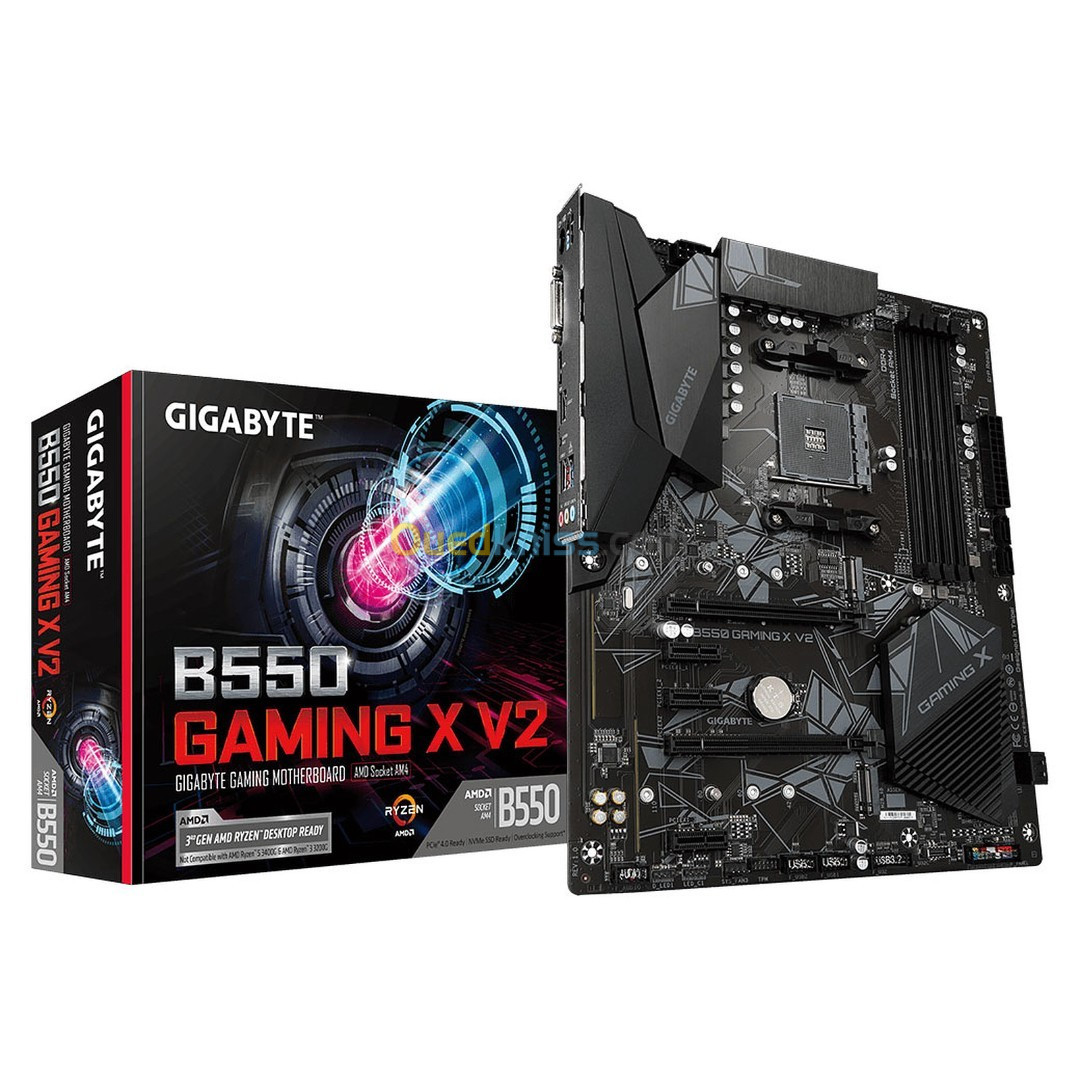 carte mère GIGABYTE B550 GAMING X V2 AM4