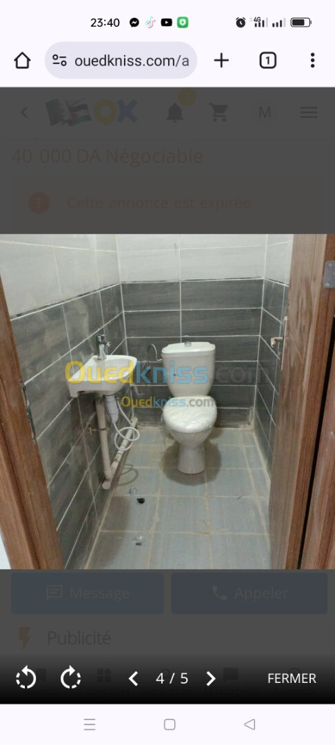 Location Appartement F04 Alger Mahelma