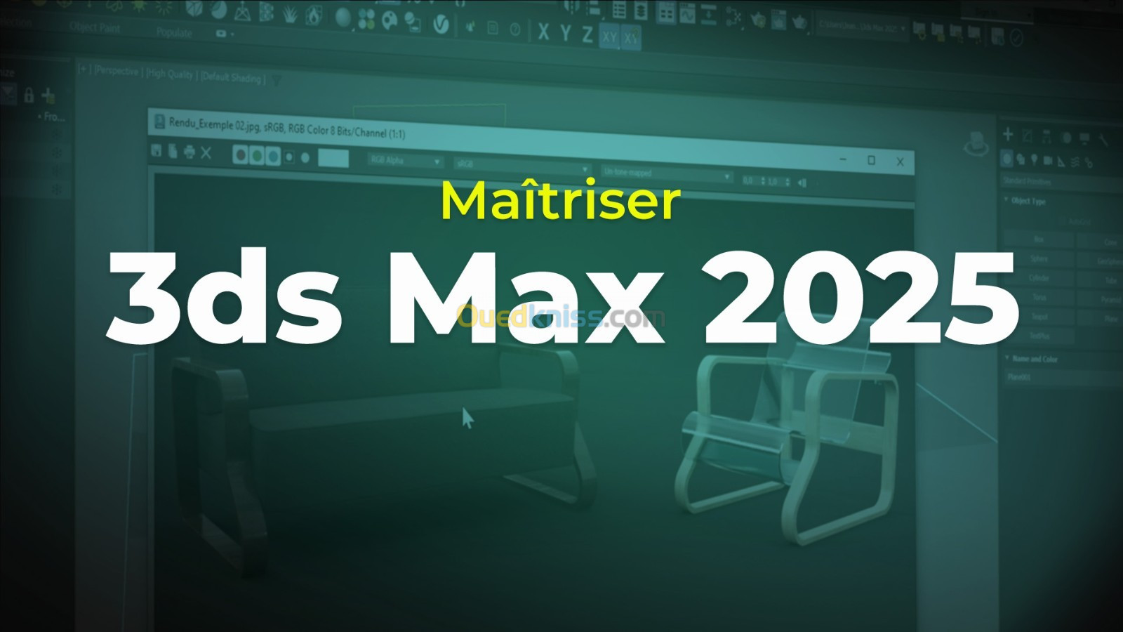 ELEPHORM 3DS MAX 2025 - LES FONDAMENTAUX