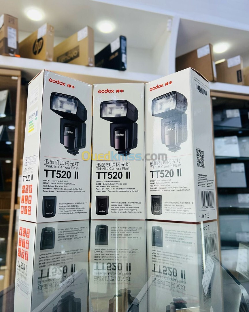 Flash GODOX tt520 II neuf sous emballage jamais utilisé