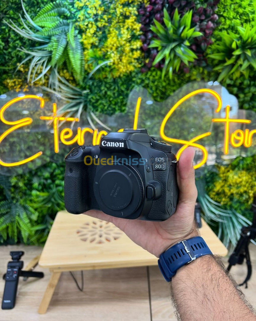 Canon 80D boitier nu en excellent état avec batterie et chargeur  Click : 40k