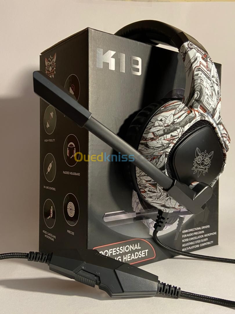 Casque gaming onikuma k19