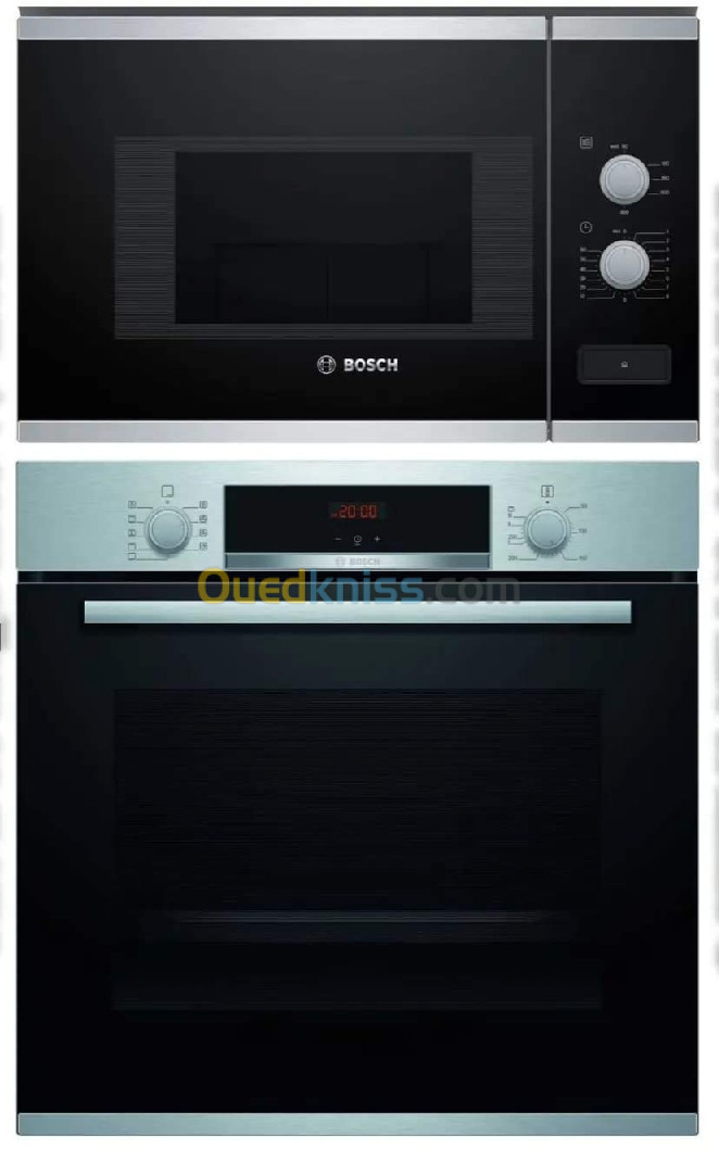 Kit bosch serie 4 inox four + micron ondes 