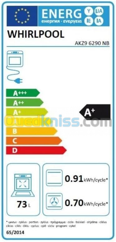 Four 6 eme sens noir encastrable pyrolyse 