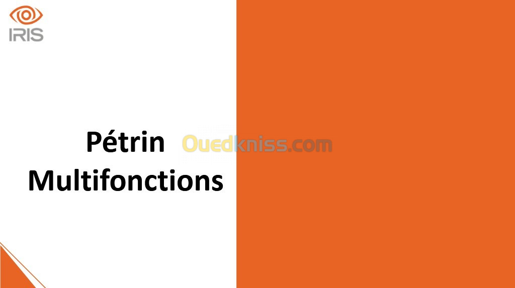IRIS PETRIN MULITIFONCTIONS  6.5 LITRES 1800 WATTS 10 VITESSES