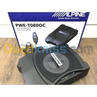 مضخم الصوت تحت المقعد PWE-T080OC SWE-1080 نظام صوت السيارة Hifi يعمل على كل السيارات 