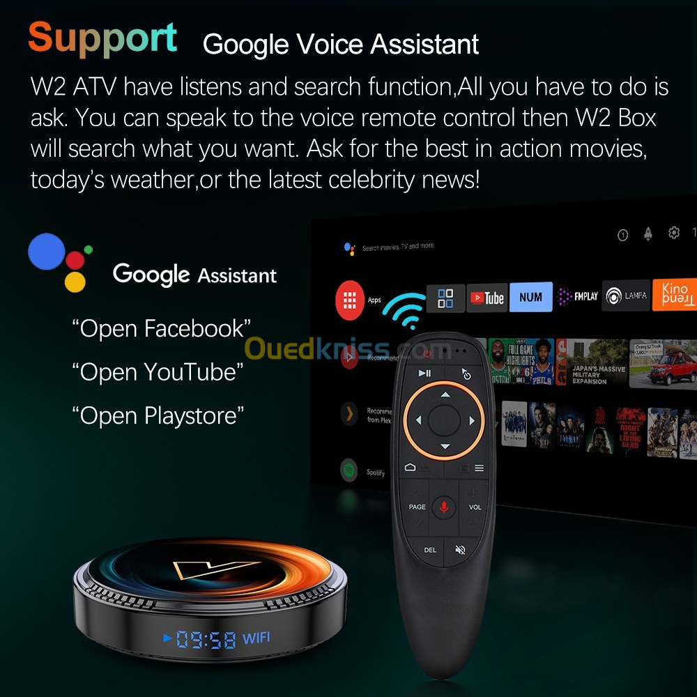 Vontar W2 Android Tv box 4/64