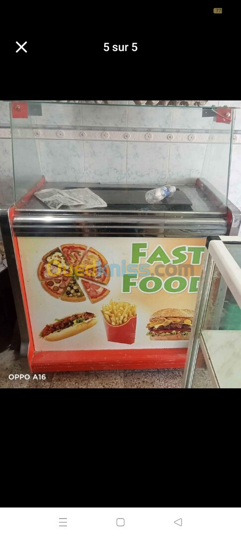 Matériel fastfood 