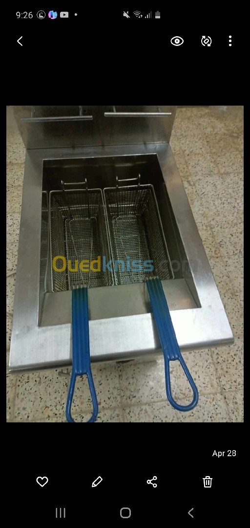 فريتوز بالغاز Friteuse gas