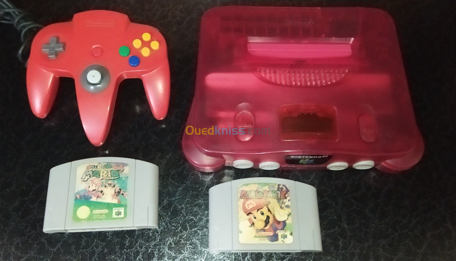 Nintendo N64 red 