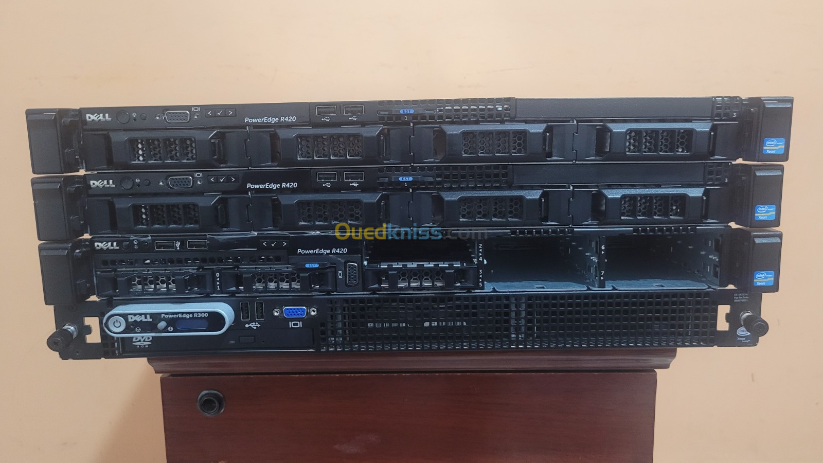 Dell PowerEdge rack server R420 et R300