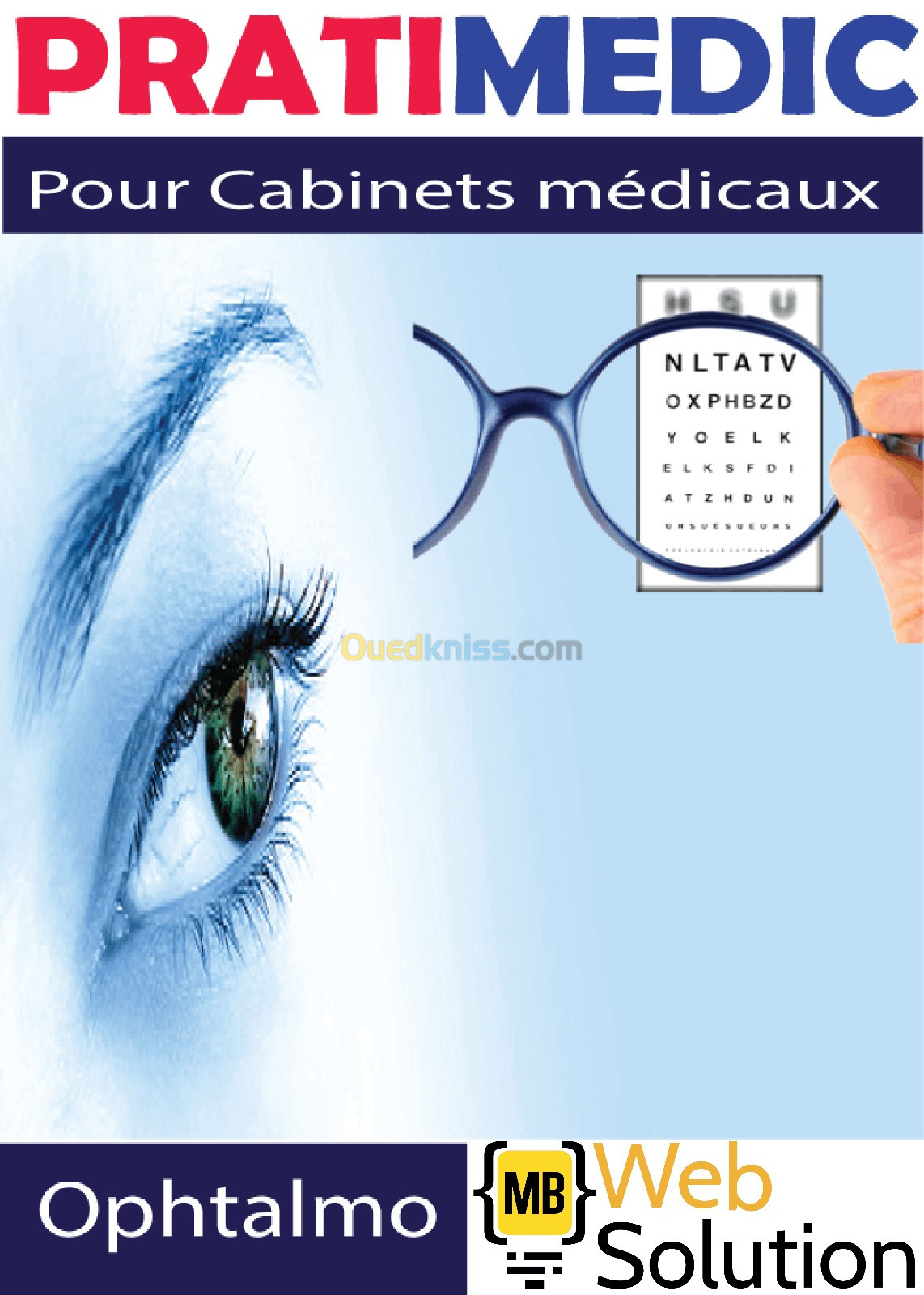  Logiciel De Gestion Pour Cabinets d'Ophtalmologie(Licence a vie)