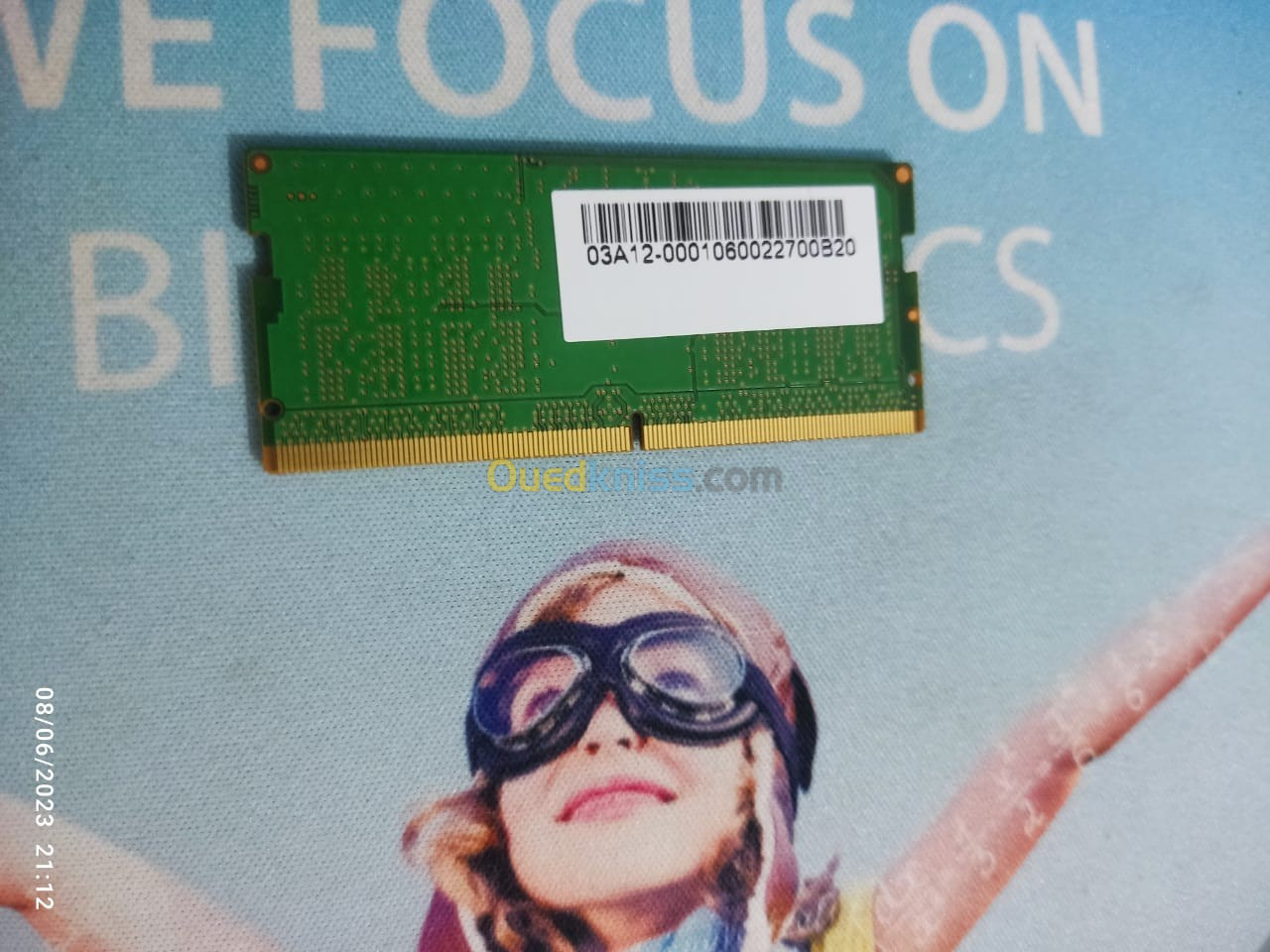 RAM DDR5 8 Go 4800 MHz (Laptop)