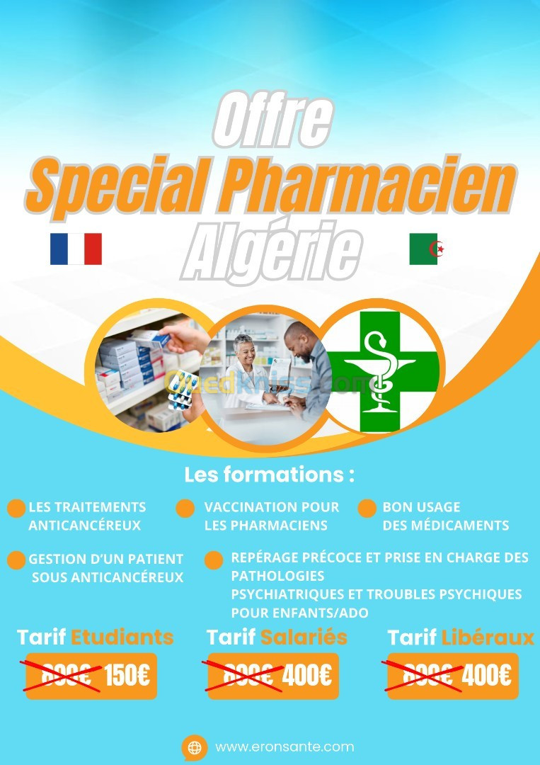 FORMATION MEDICALE CONTINUE E LEARNING MEDECINs & PHARMACIENS