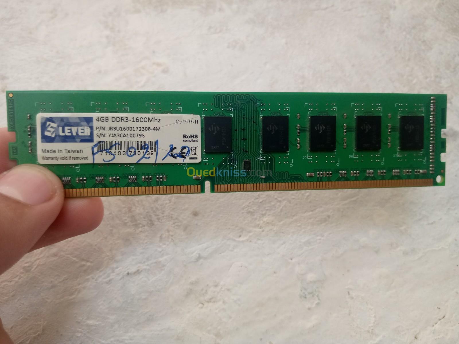 RAM 4GB DDR3 -1600Mhz