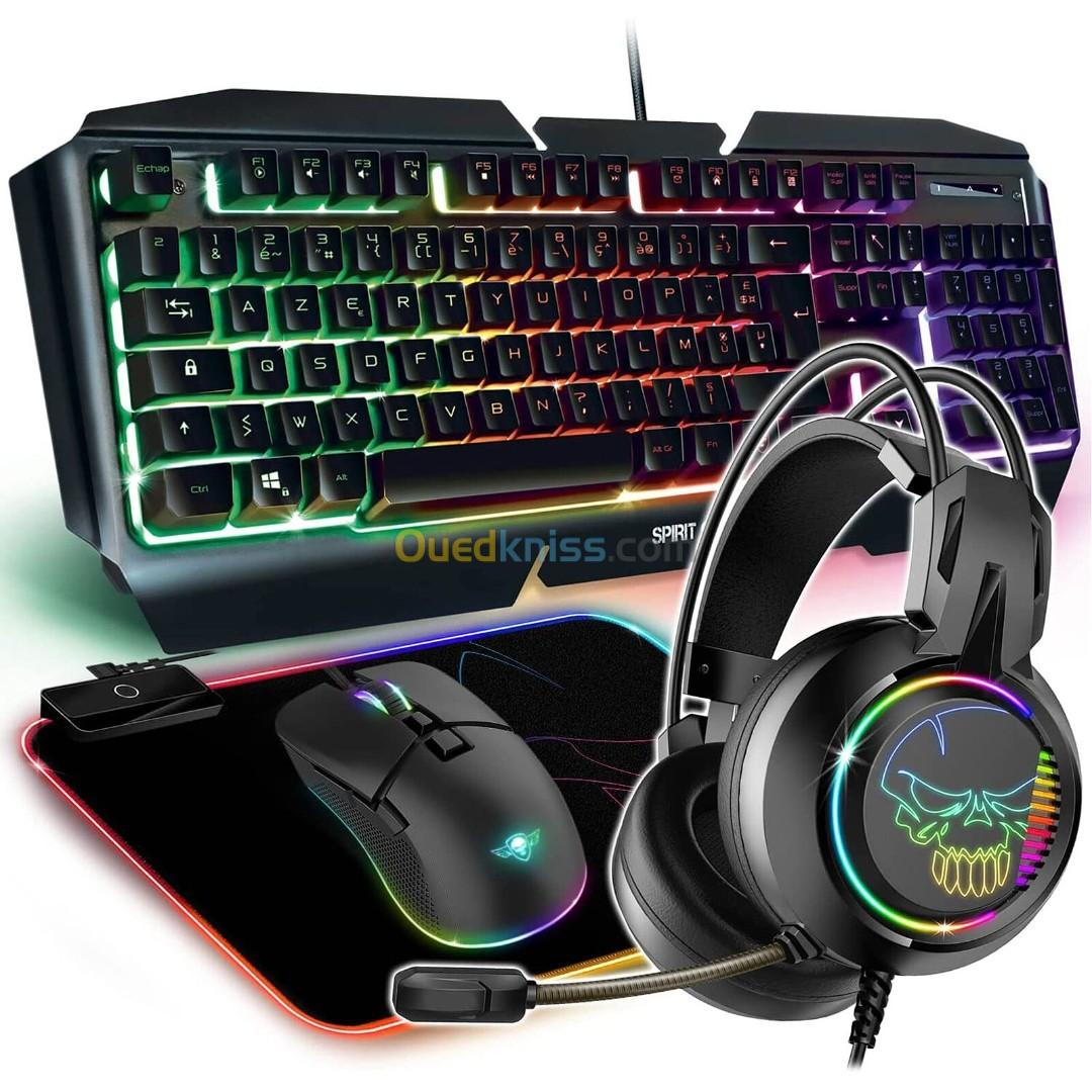 PACK SPIRIT OF GAMER ULTIMATE 500 4EN1 RGB