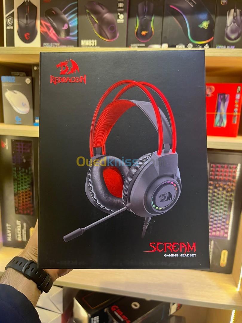 CASQUE REDRAGON H231 SCREAM RGB