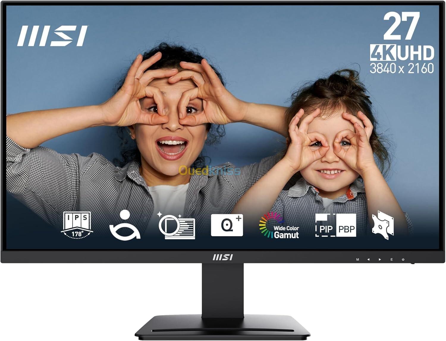 MONITEUR MSI PRO MP273U 27" 4K 60HZ IPS