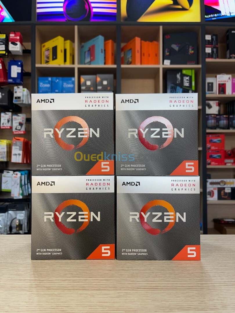 CPU AMD RYZEN 5 3400G ( 3.7 GHz Up To 4.2 GHz / 4 Cores 8 Threads 6 Mb Cache )