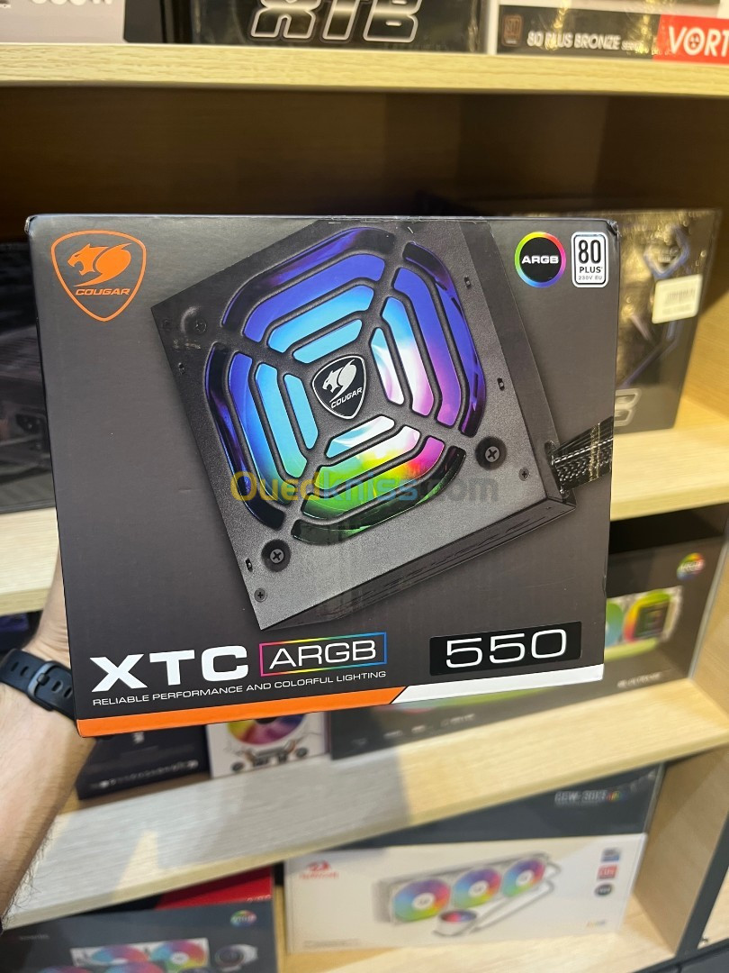 ALIMENTATION COUGAR XTC 550W ARGB 80+