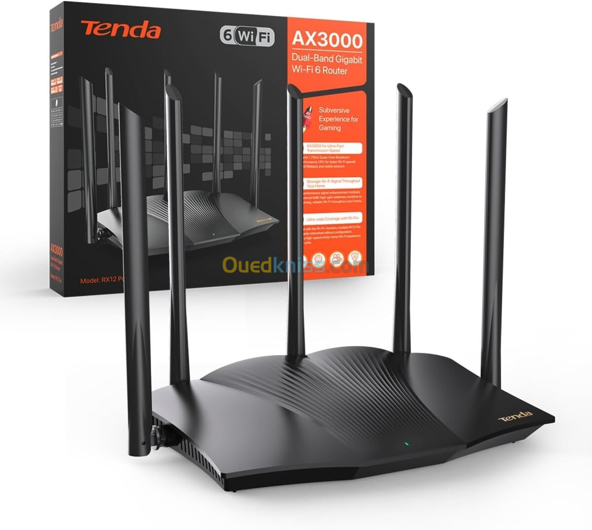 ROUTEUR TENDA TX12 PRO AX3000 WIFI6