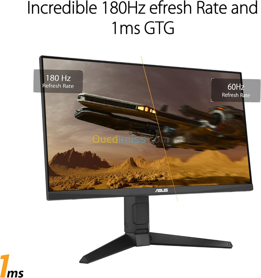 MONITEUR ASUS TUF VG249QL3A 24" FHD 180HZ FAST IPS ( ROTATIF )