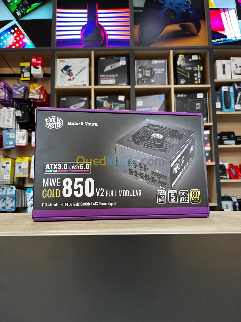 ALIMENTATION COOLER MASTER MWE 850W 80+ GOLD v2