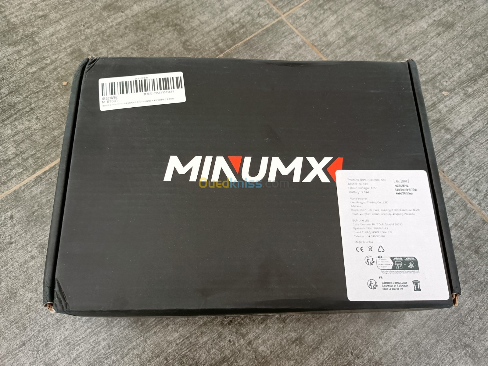 visseuse et perceuse minumx 16v