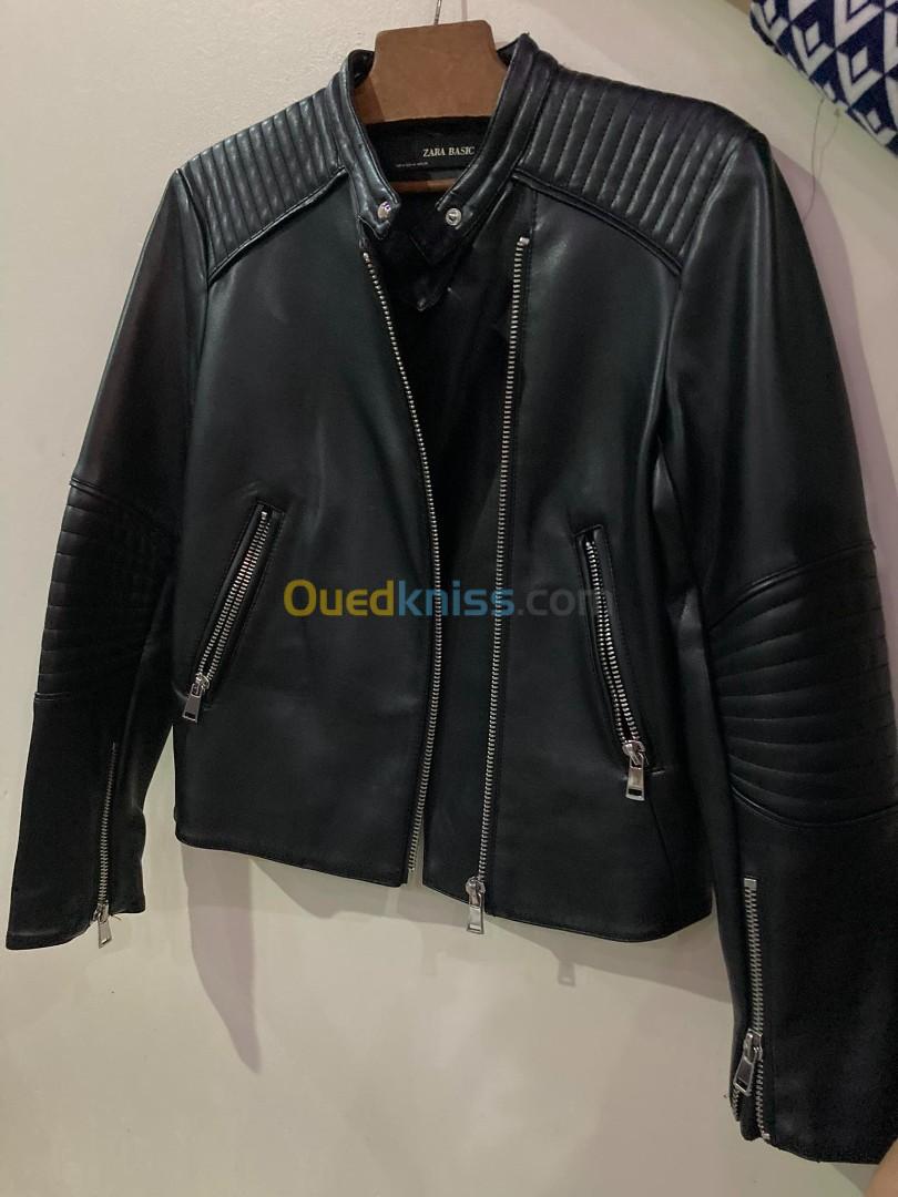 Veste cuir zara original perfecto