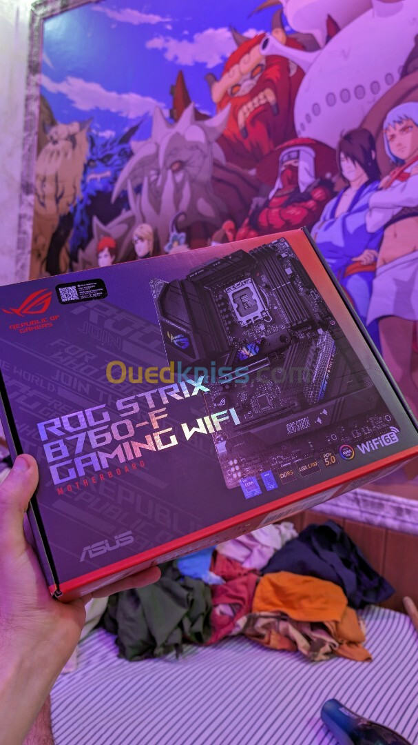 Rog Strix B760-F Gaming Plus i5 13600KF plus Corsair 32Gb 60000Mhz