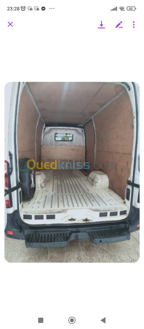 Renault Master 2014 Châssis Moyen