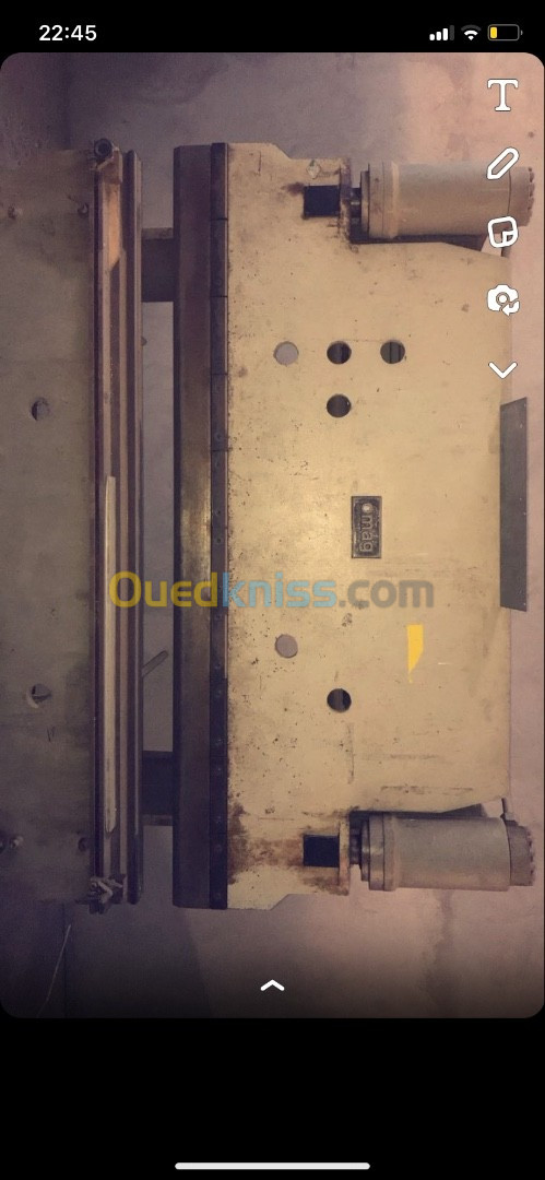 5 machine guillotine et plieuse de tôle (Omag) italienne 