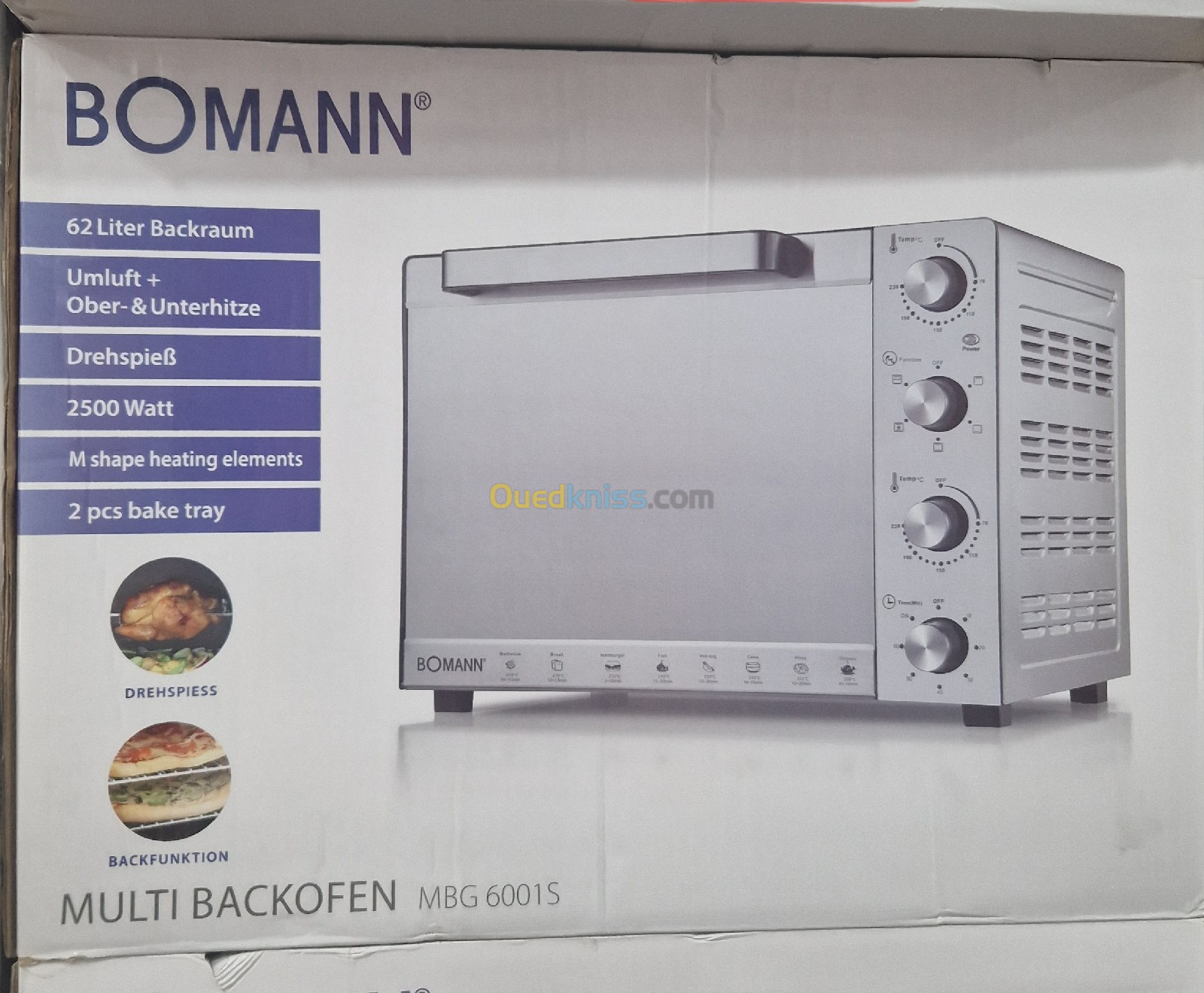 Four BOMANN 62L MBG6001S