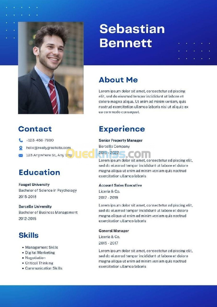 Curriculum vitae PRO (CV)