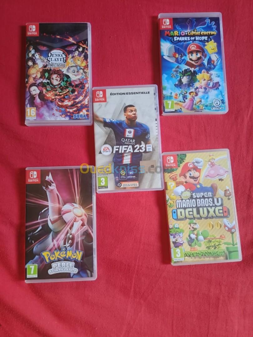 je vends le lot de jeux nintendo switch 