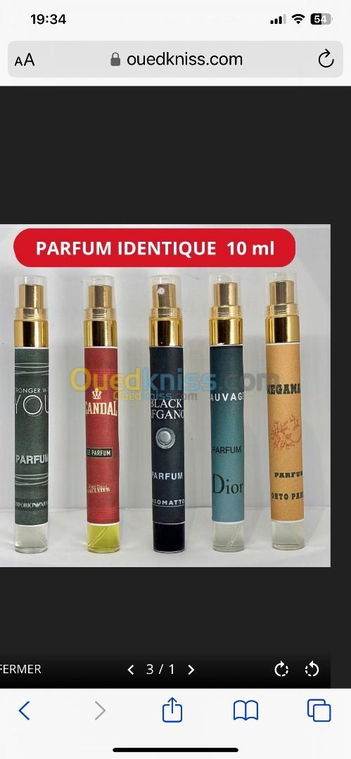 Parfum originale 10ml homme femme