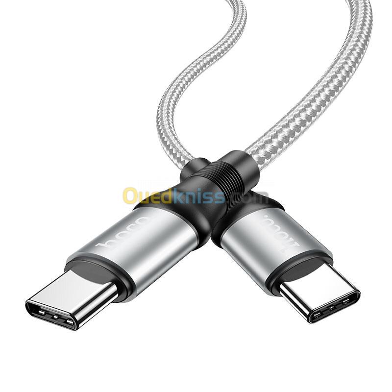 CABLE HOCO X50 TYPE-C TYPE-C 2M 5A 100W