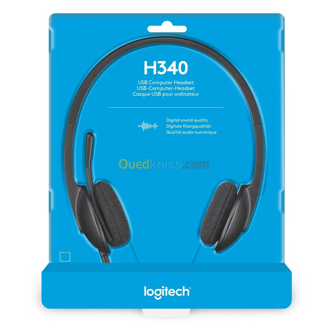 CASQUE LOGITECH H340 USB