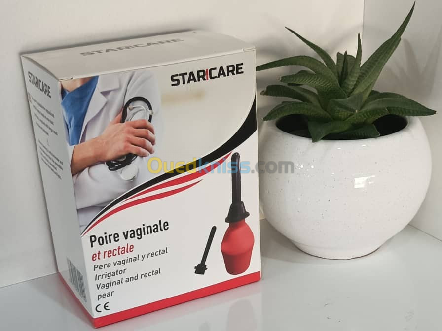 Poire à injection vaginale et rectale STARCARE 