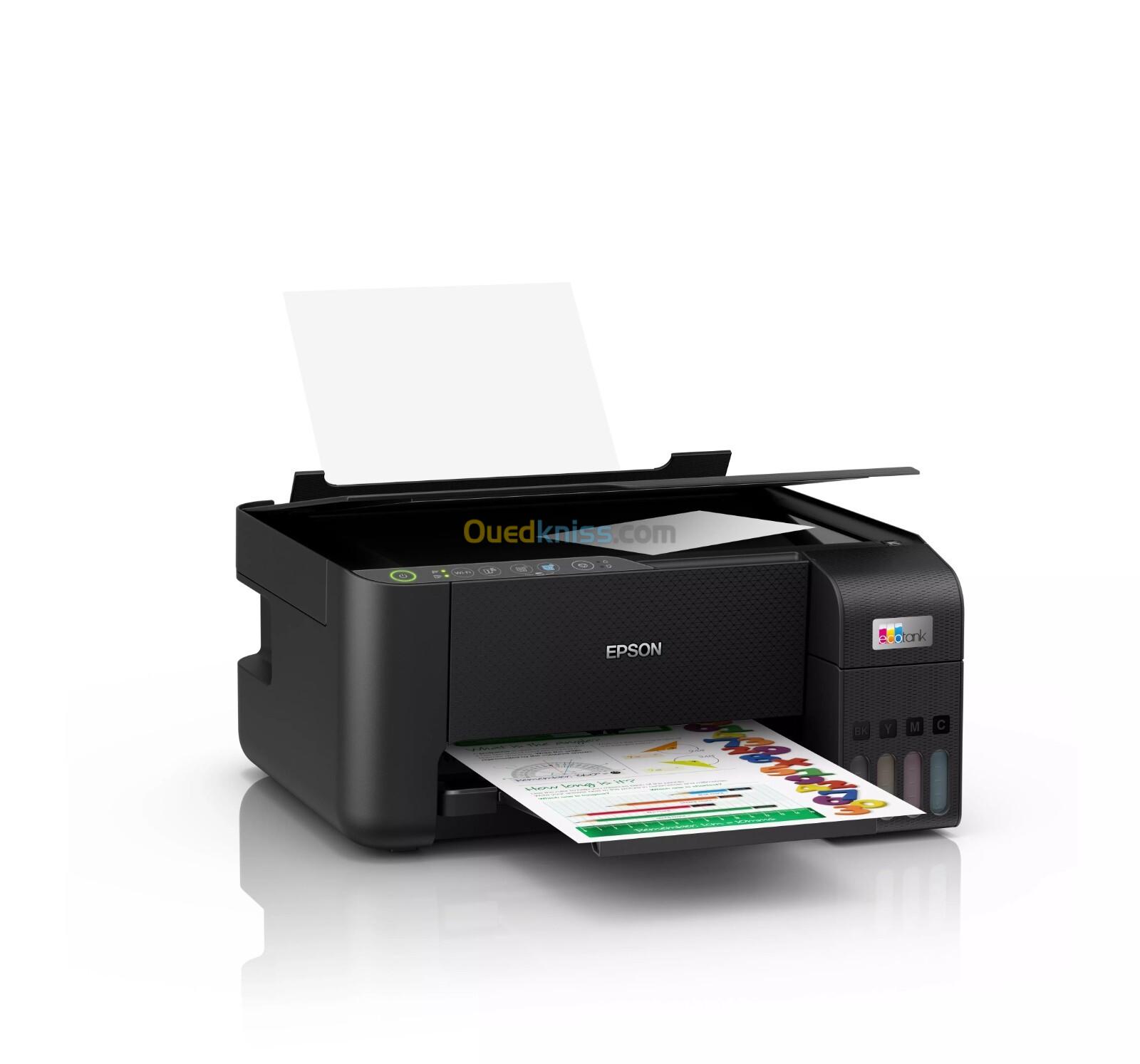 Imprimante Epson EcoTank L3250 multifonction à réservoirs - Couleur - 3en1 - A4 - USB, Wi-Fi