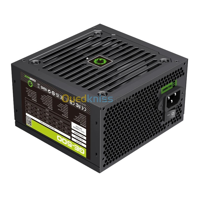 Alimentation 500W GAMEMAX GE-500 100/240V