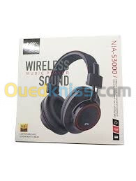 CASQUE NIA S3000 BT V4.2+FM+SD+AUX