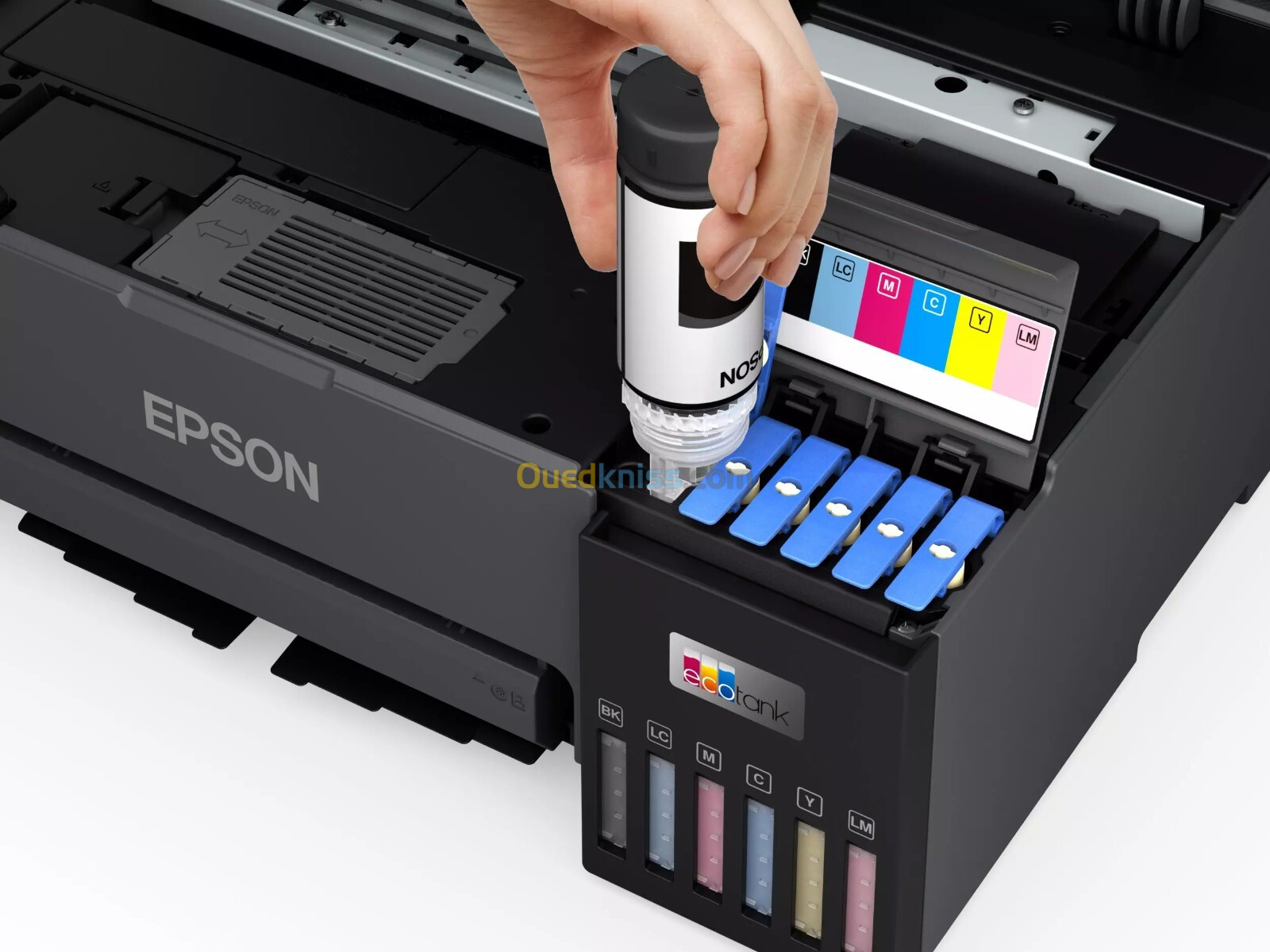 Imprimante Epson EcoTank L8050 Imprimante + impression sur cartes PVC Connectivité: WI-FI