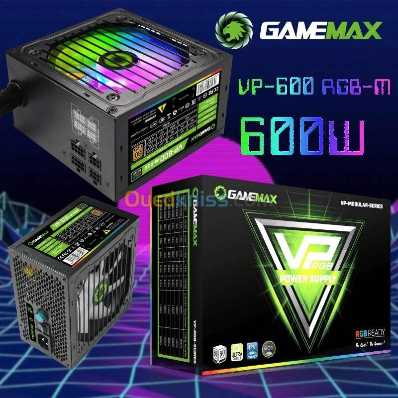 GAMEMAX VP600 RGB-M Alimentation 600W