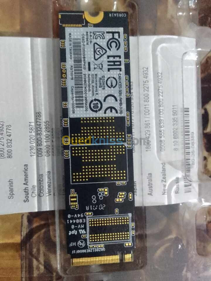 ssd nvme corsair 1tb gen3x4 3500mbs