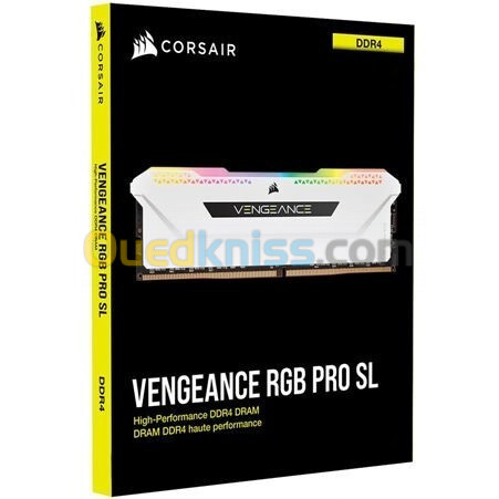 ram corsair vengeance rgb pro sl 32gb 16x2 3600mhz white