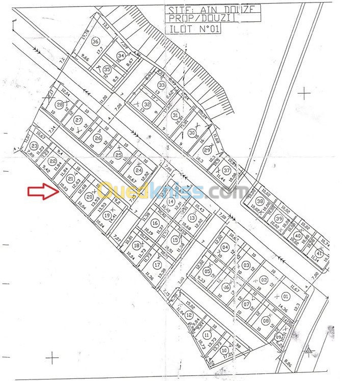 Vente Terrain Tlemcen Beni mester