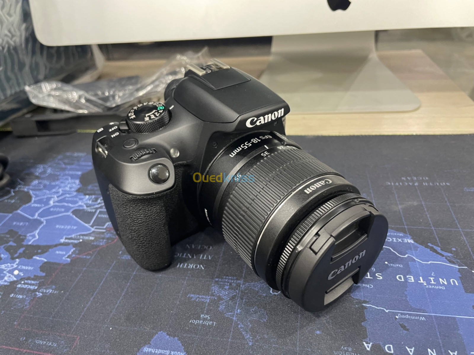 Canon 1300D 18-55mm 4K clics 